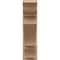 Ekena Millwork 7 1/2-in W x 26-in D x 26-in H Balboa Trad Rough Cedar Woodgrain TimberThane Outlooker, Primed Tan OUTUR075X26X26BOA04RCPR - alternate 3